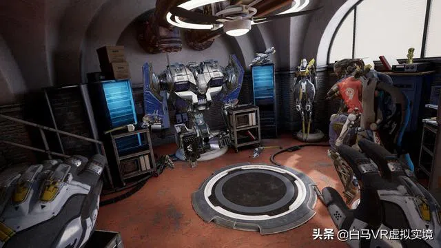 作為recaller 加入戰鬥 機器人召回 Robo Recall Unplugged 遊戲内參
